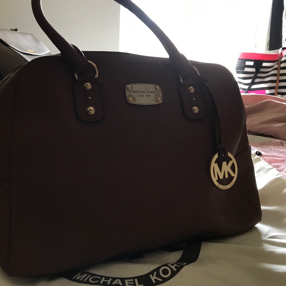 Brown Shoulder Bag MICHAEL KORS